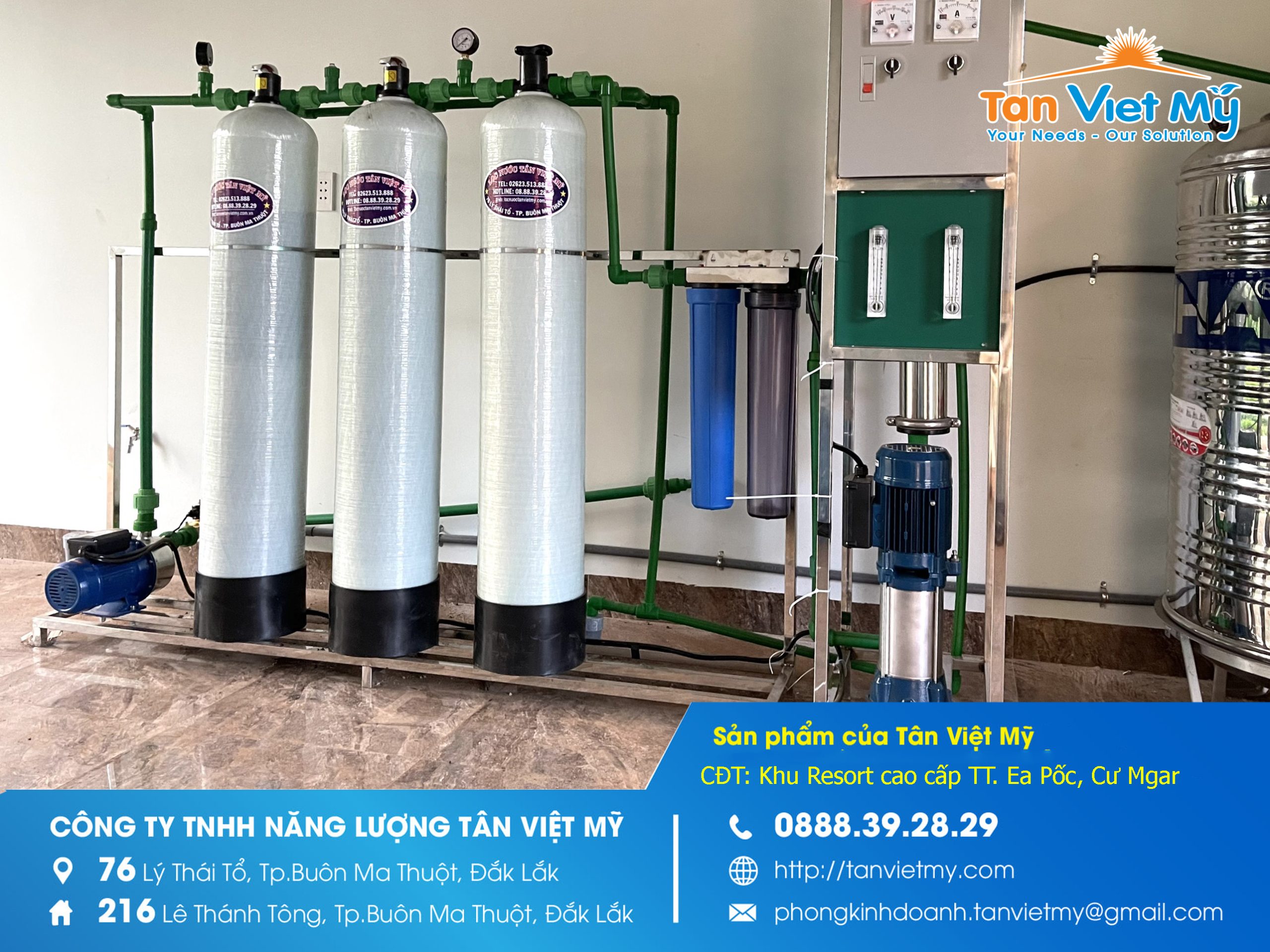hệ thống lọc nước BMT Daklak