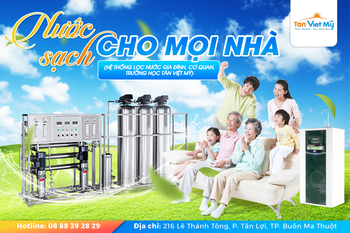 hệ thống lọc nước BMT Daklak