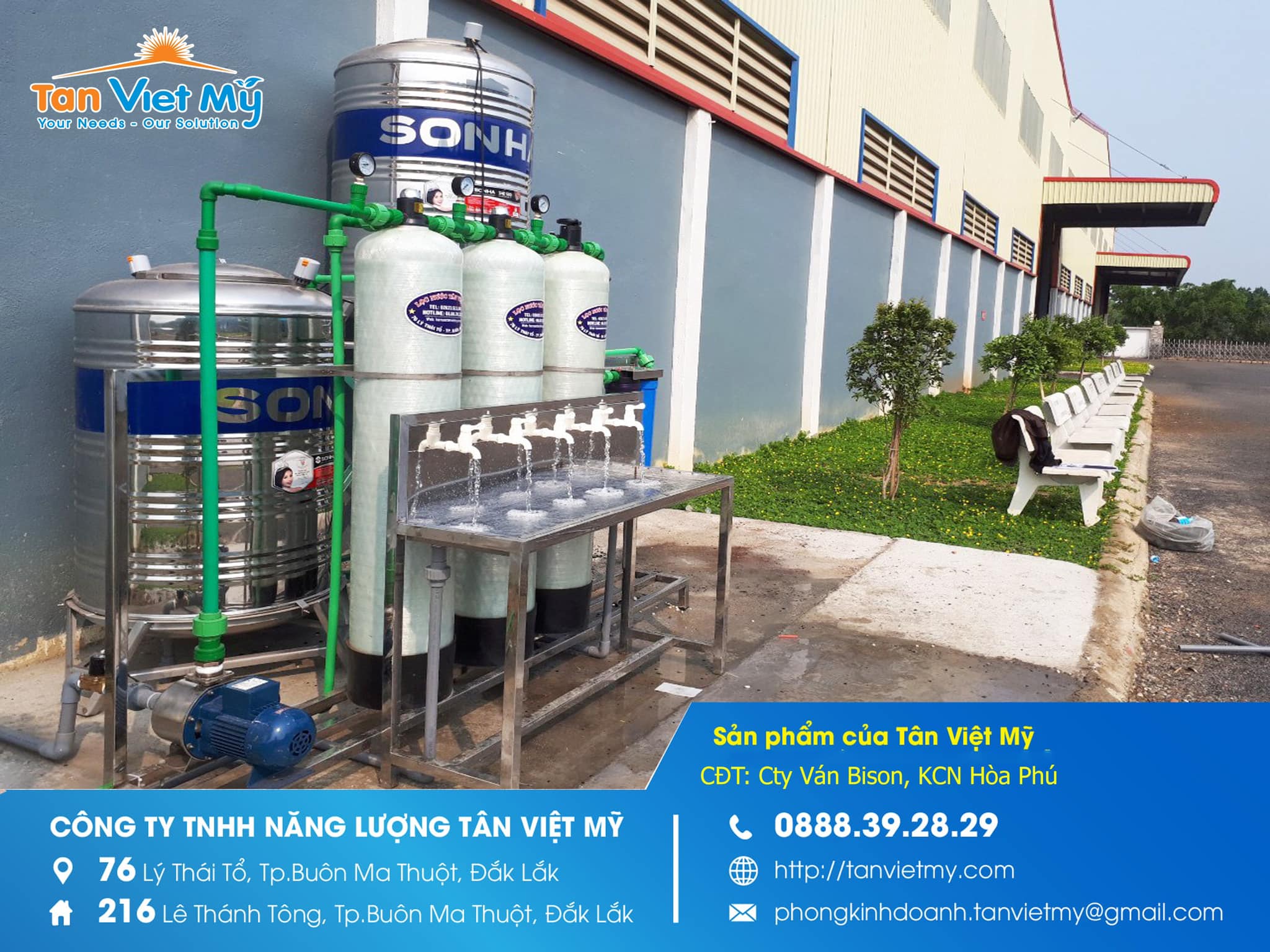 hệ thống lọc nước BMT Daklak