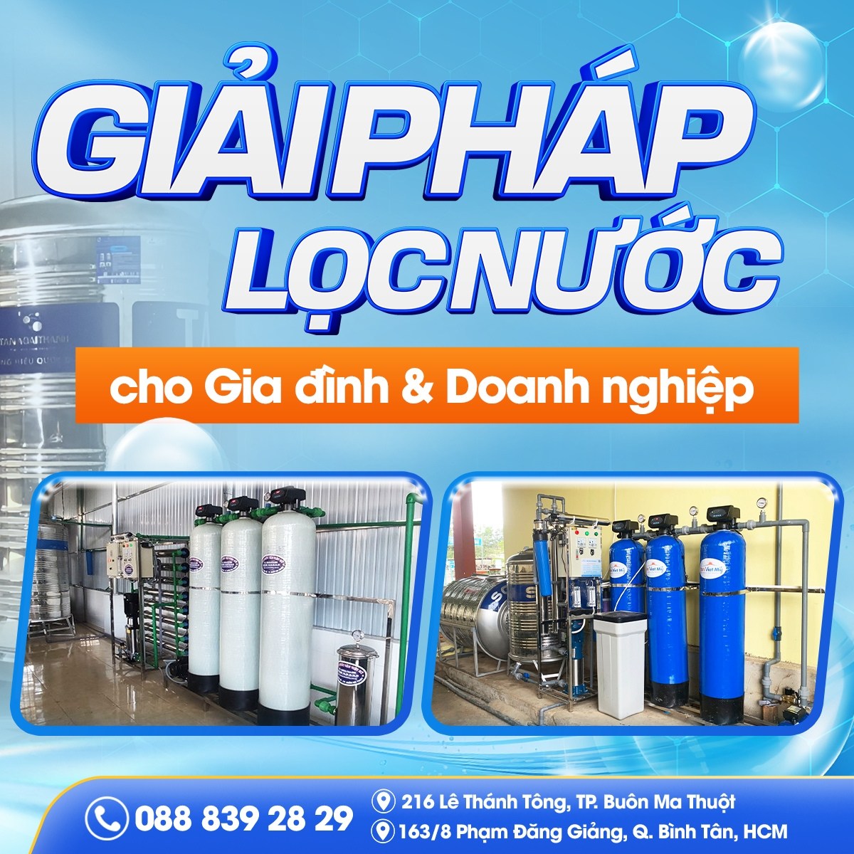 hệ thống lọc nước BMT Daklak