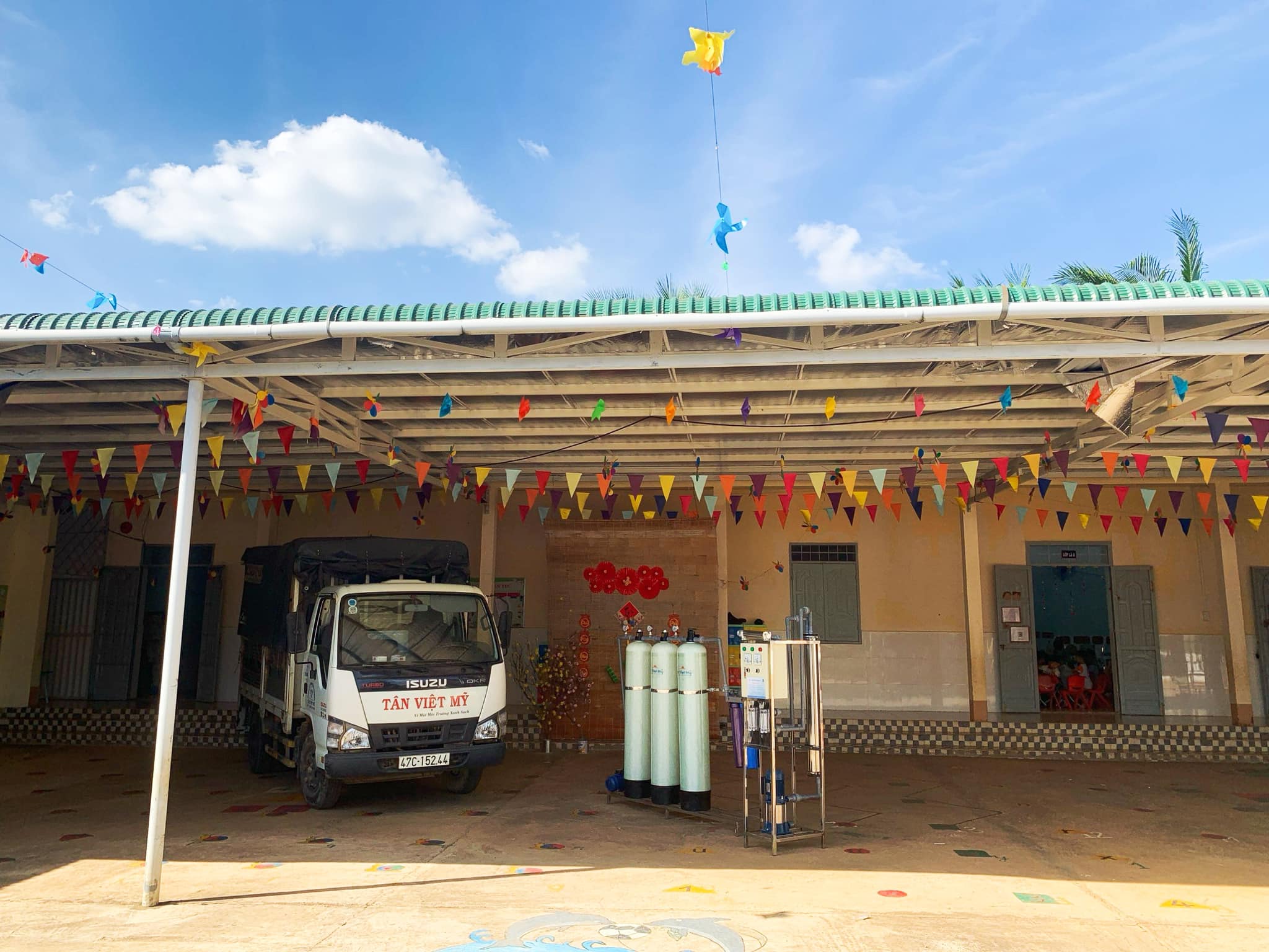 lắp đặt hệ thống lọc nước trường học Daklak