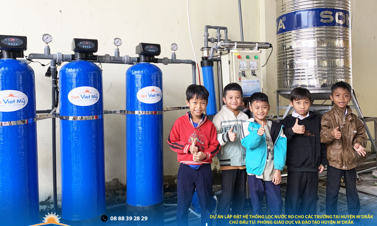 Báo giá lắp đặt hệ thống lọc nước trường học Daklak trọn gói
