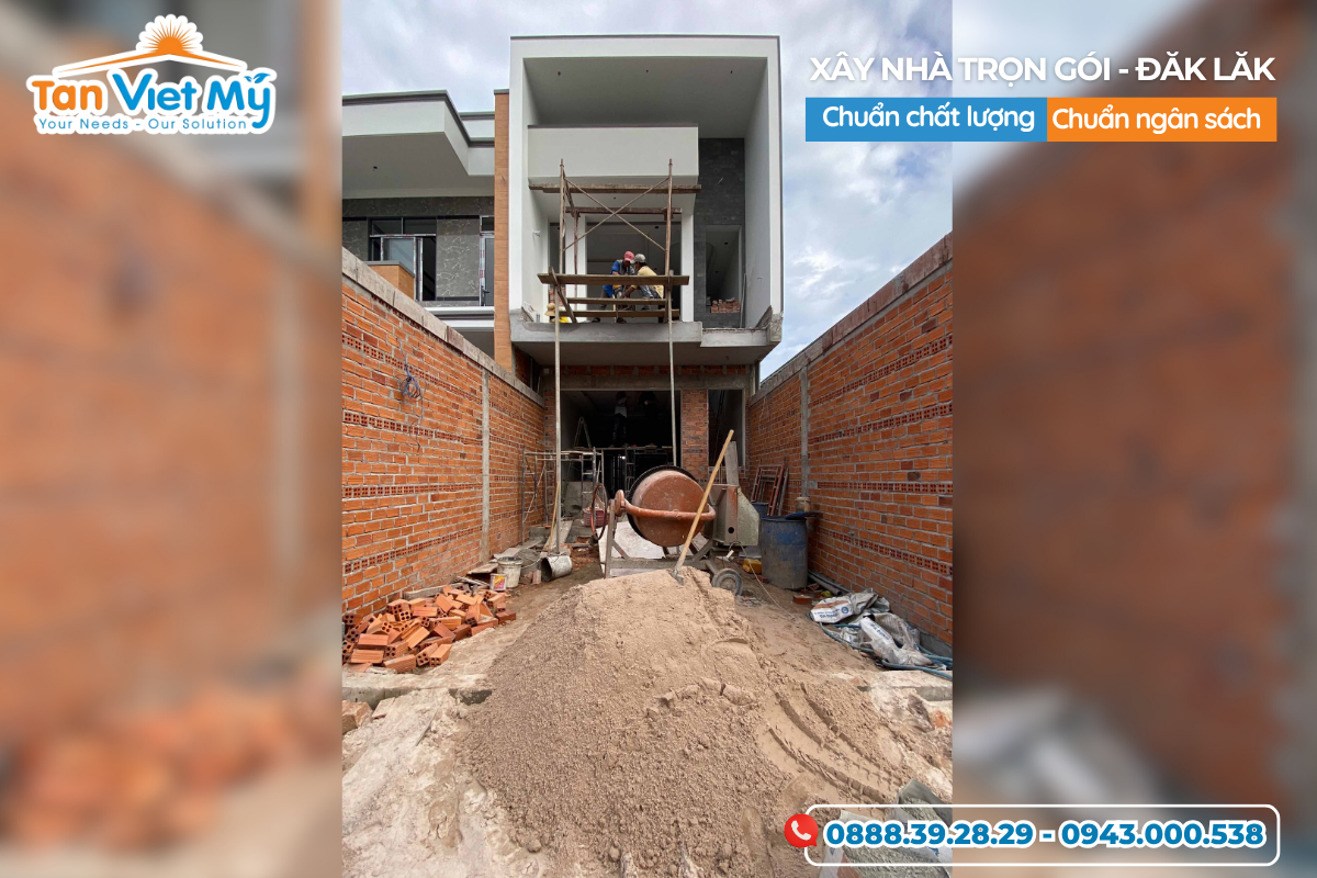 Công ty xây dựng nhà uy tín buôn ma thuot, daklak - Tân Việt Mỹ