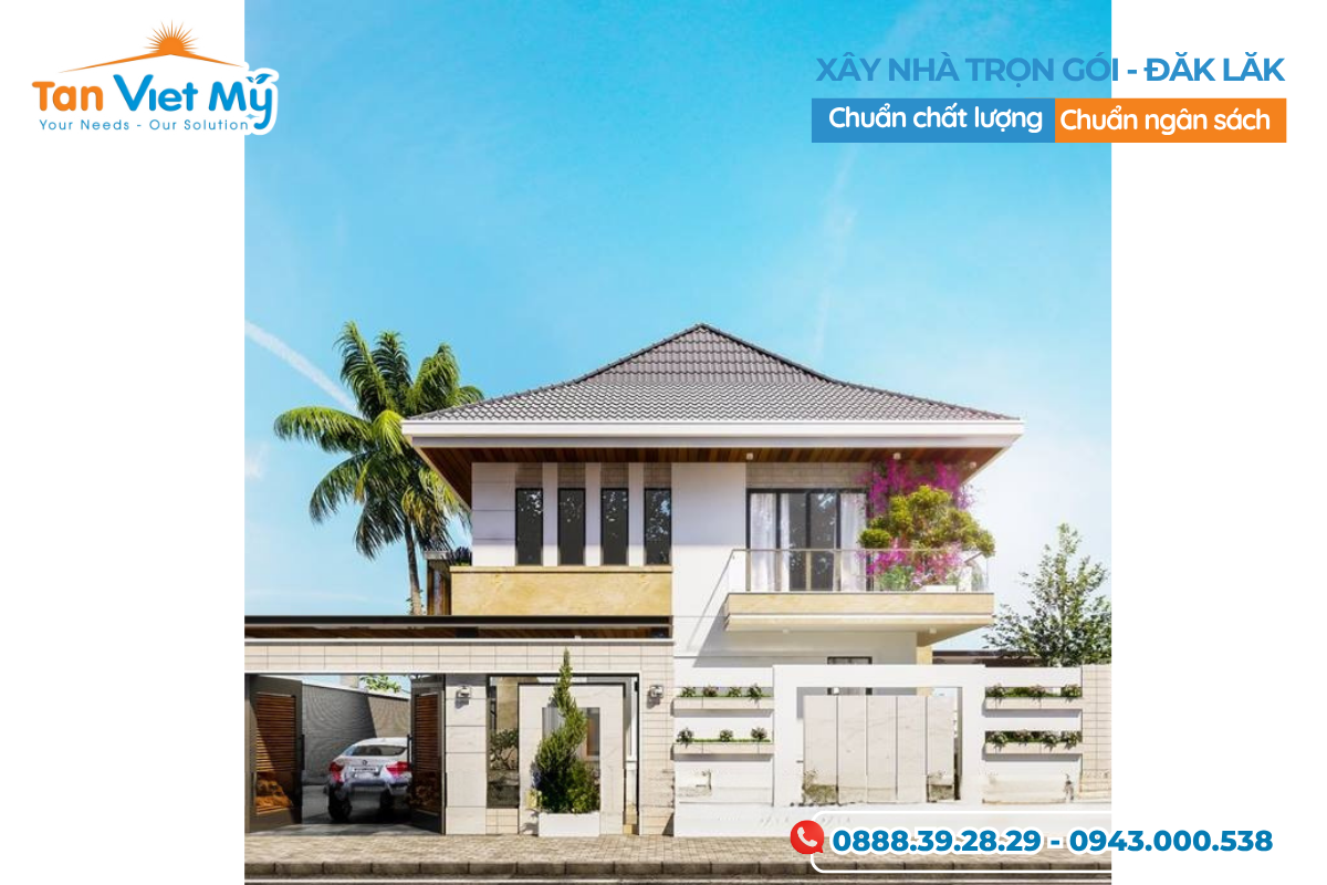 Công ty xây dựng nhà uy tín buôn ma thuot, daklak - Tân Việt Mỹ