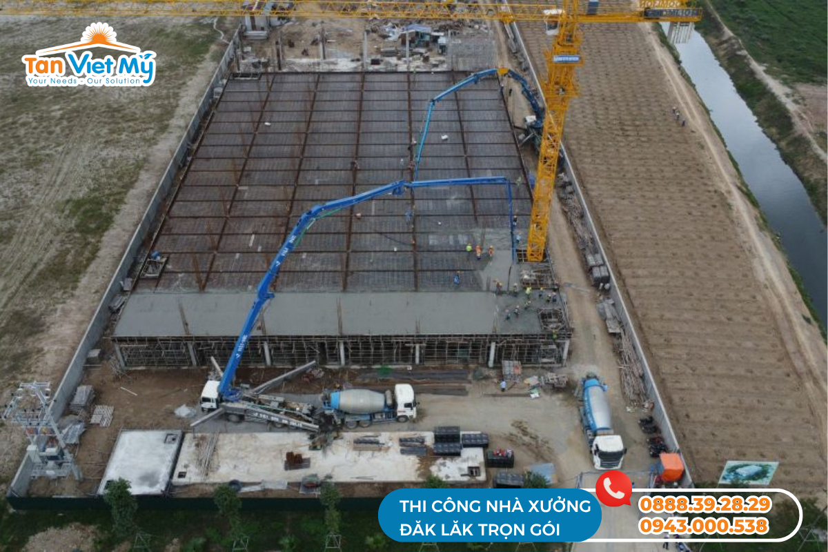 Công Ty Xây Dựng Nhà Xưởng Đắk Lắk - Tân Việt Mỹ Group