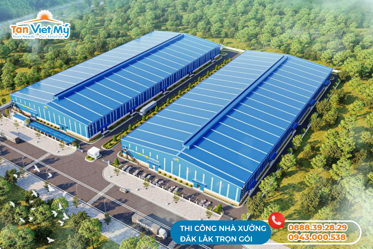 Công Ty Xây Dựng Nhà Xưởng Đắk Lắk - Tân Việt Mỹ Group