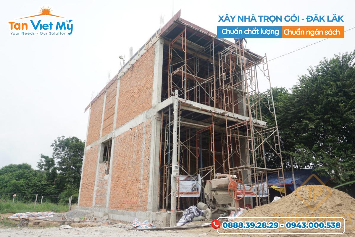 Công ty xây dựng uy tín tại Đăk Lăk – Tân Việt Mỹ