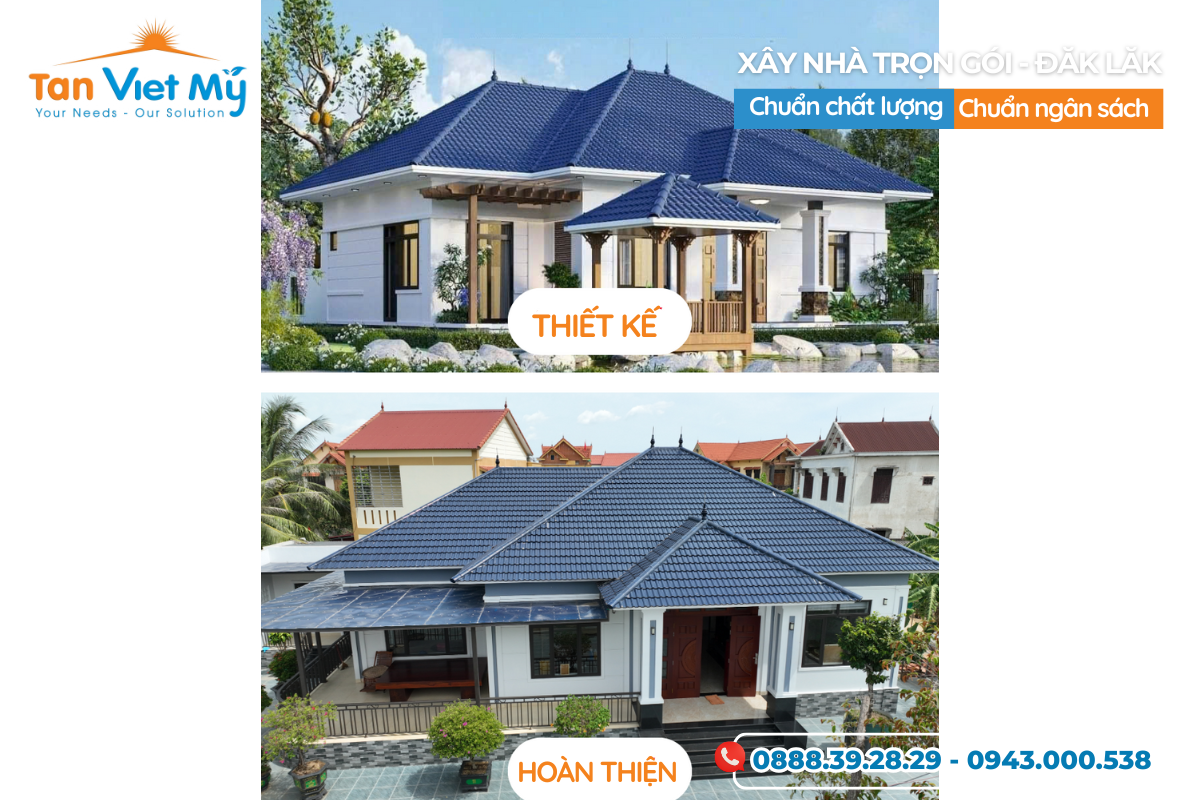 Công ty xây nhà trọn gói buôn mê thuột, daklak- Tân Việt Mỹ Group