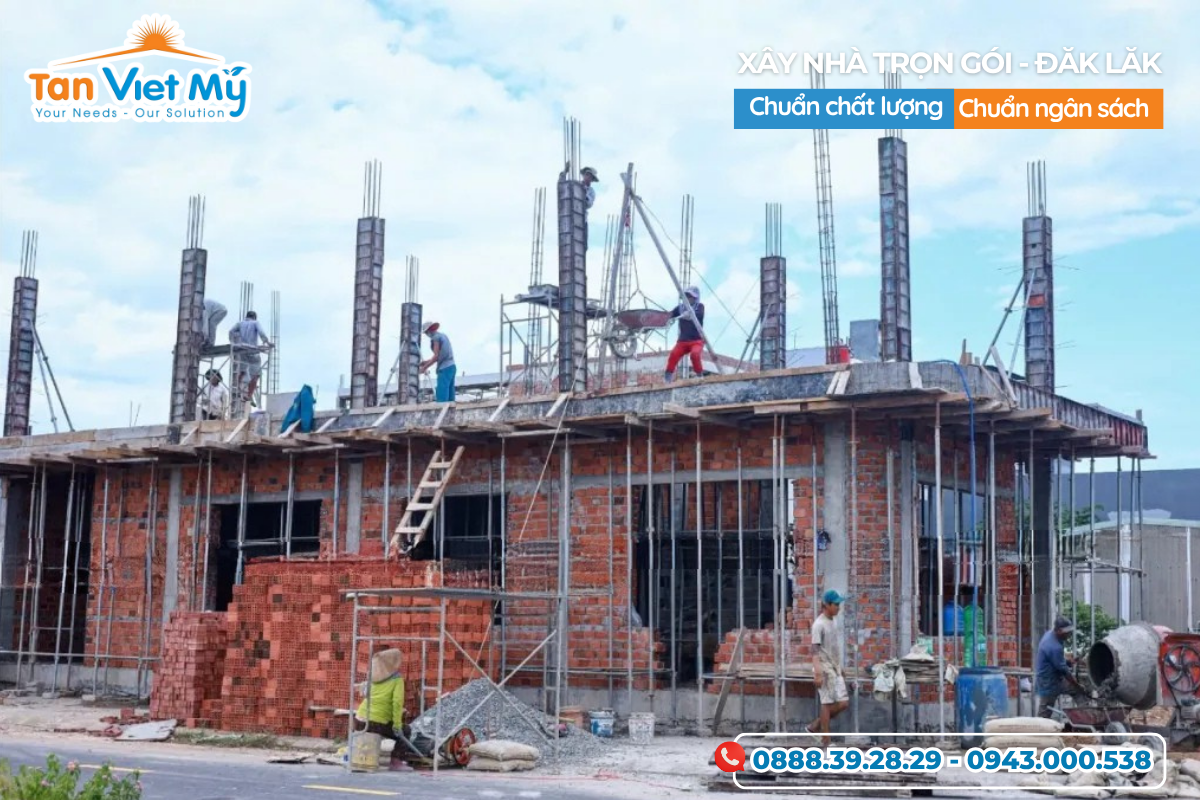 Công ty xây nhà trọn gói buôn mê thuột, daklak- Tân Việt Mỹ Group