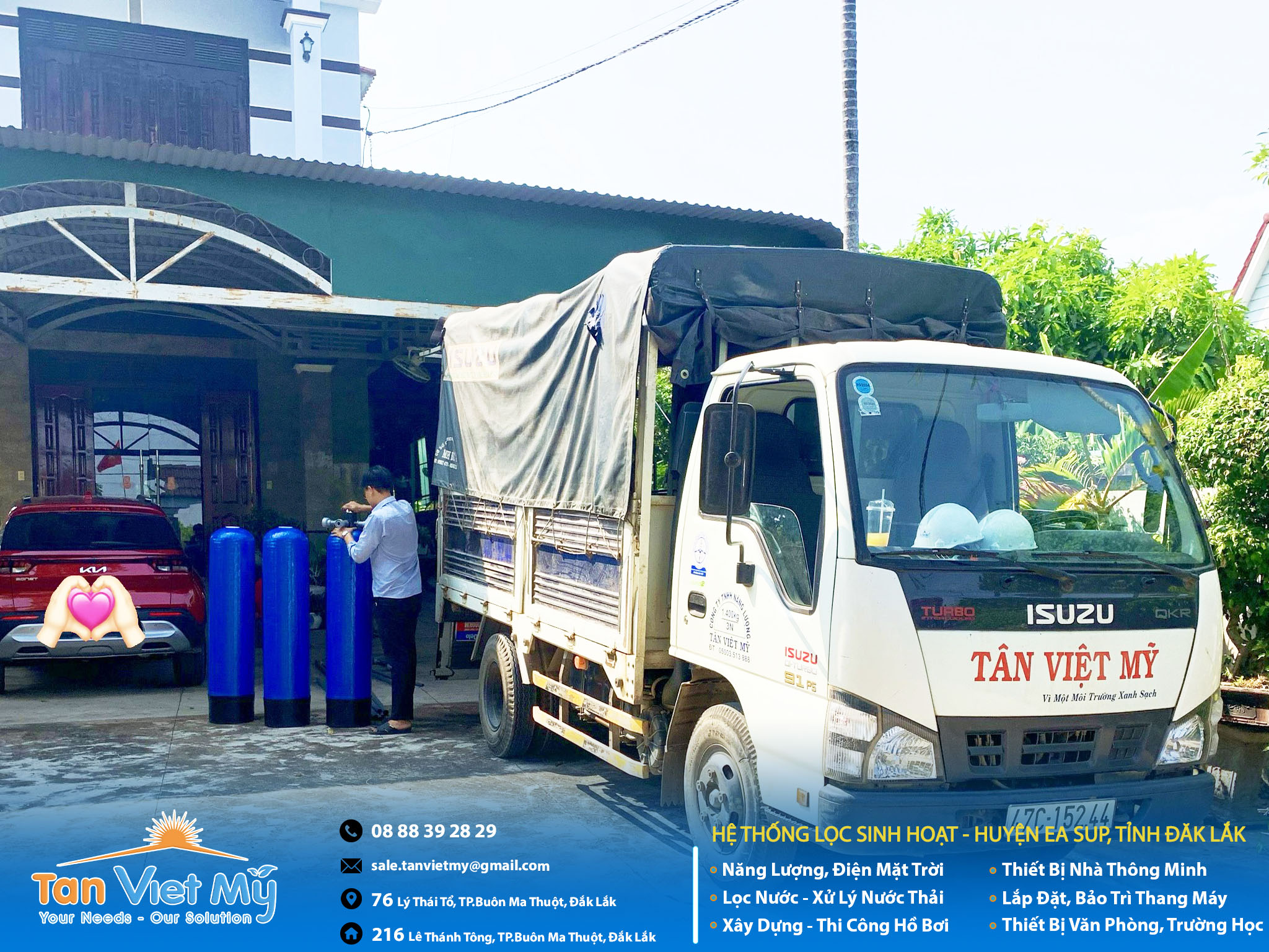 lắp đặt hệ thống xử lý nước sinh hoạt BMT