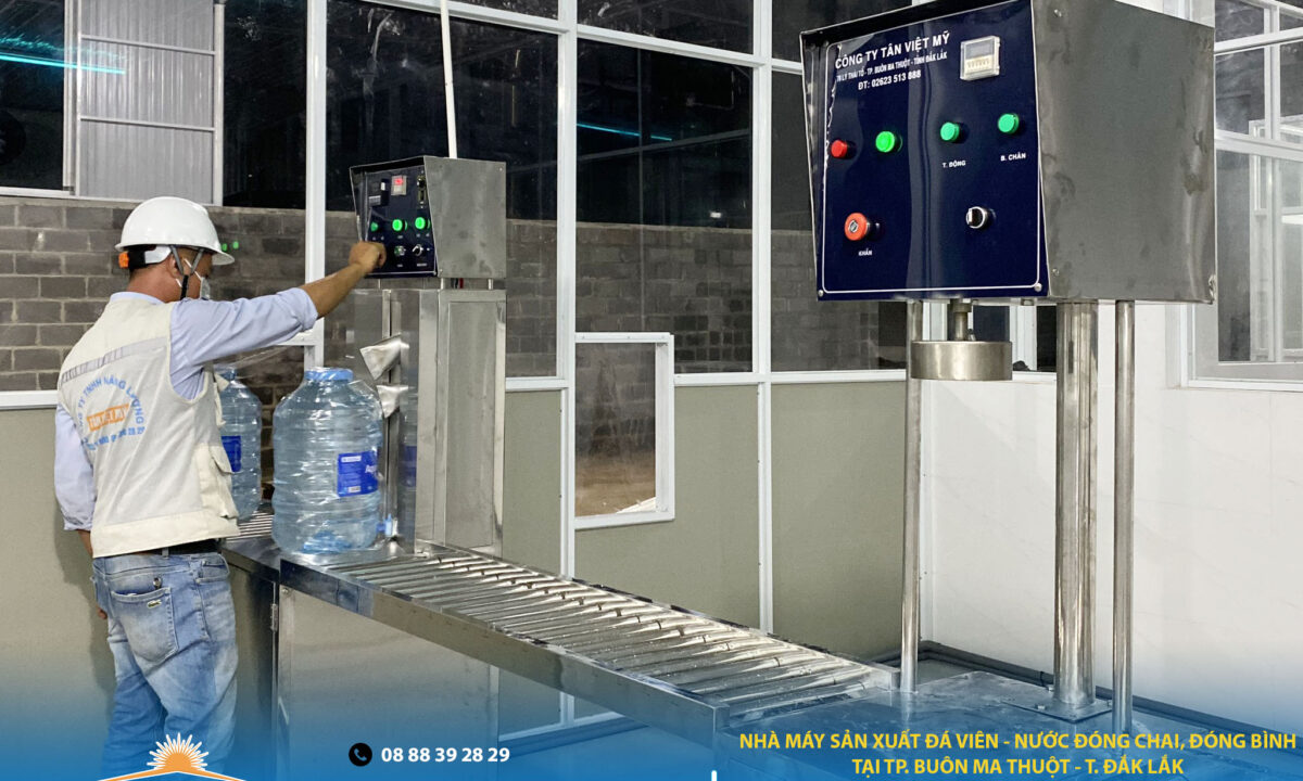 Tư vấn lắp đặt máy sản xuất nước đóng bình Daklak đạt chuẩn