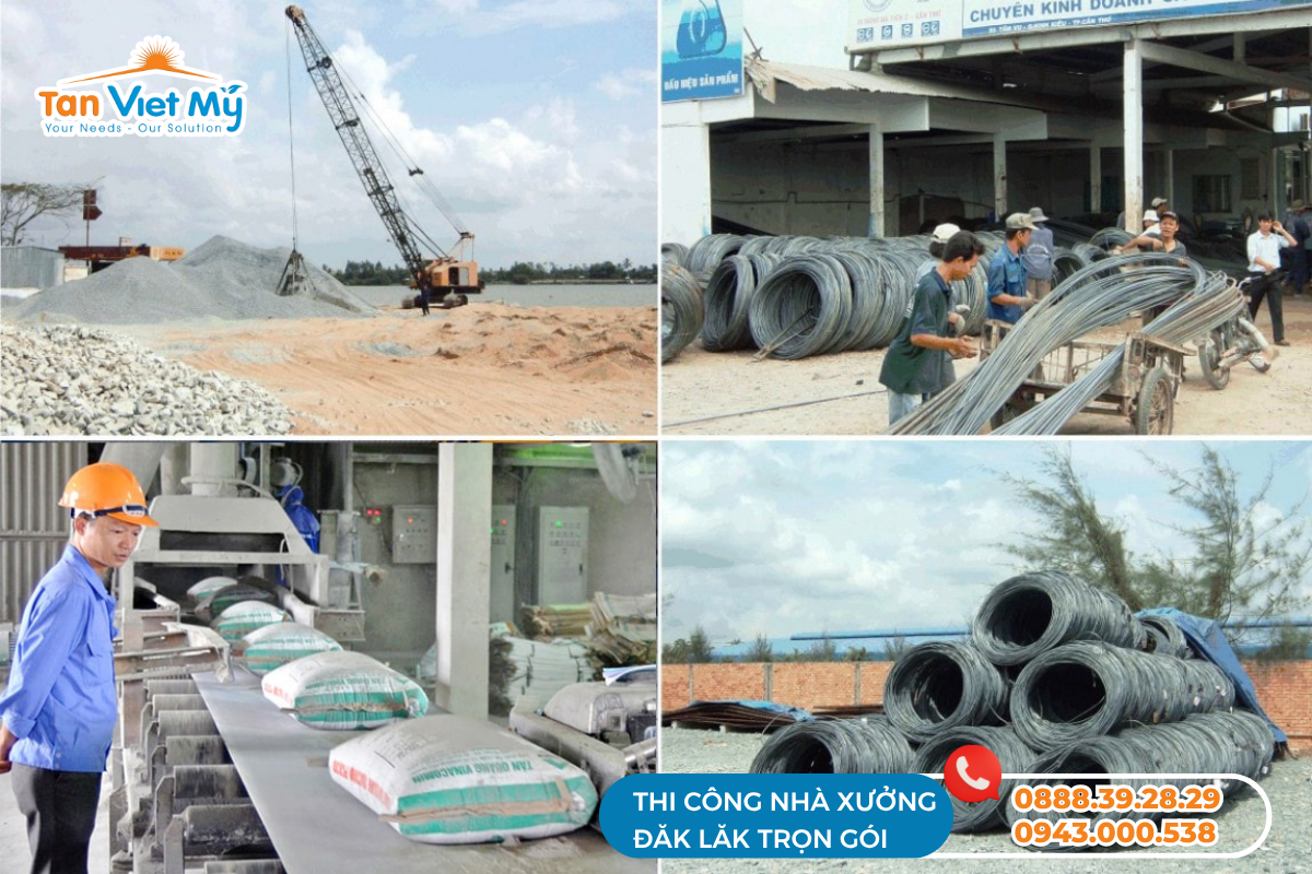 Xây dựng nhà nhà xưởng Buôn Ma Thuột, Daklak - Tân Việt Mỹ Group