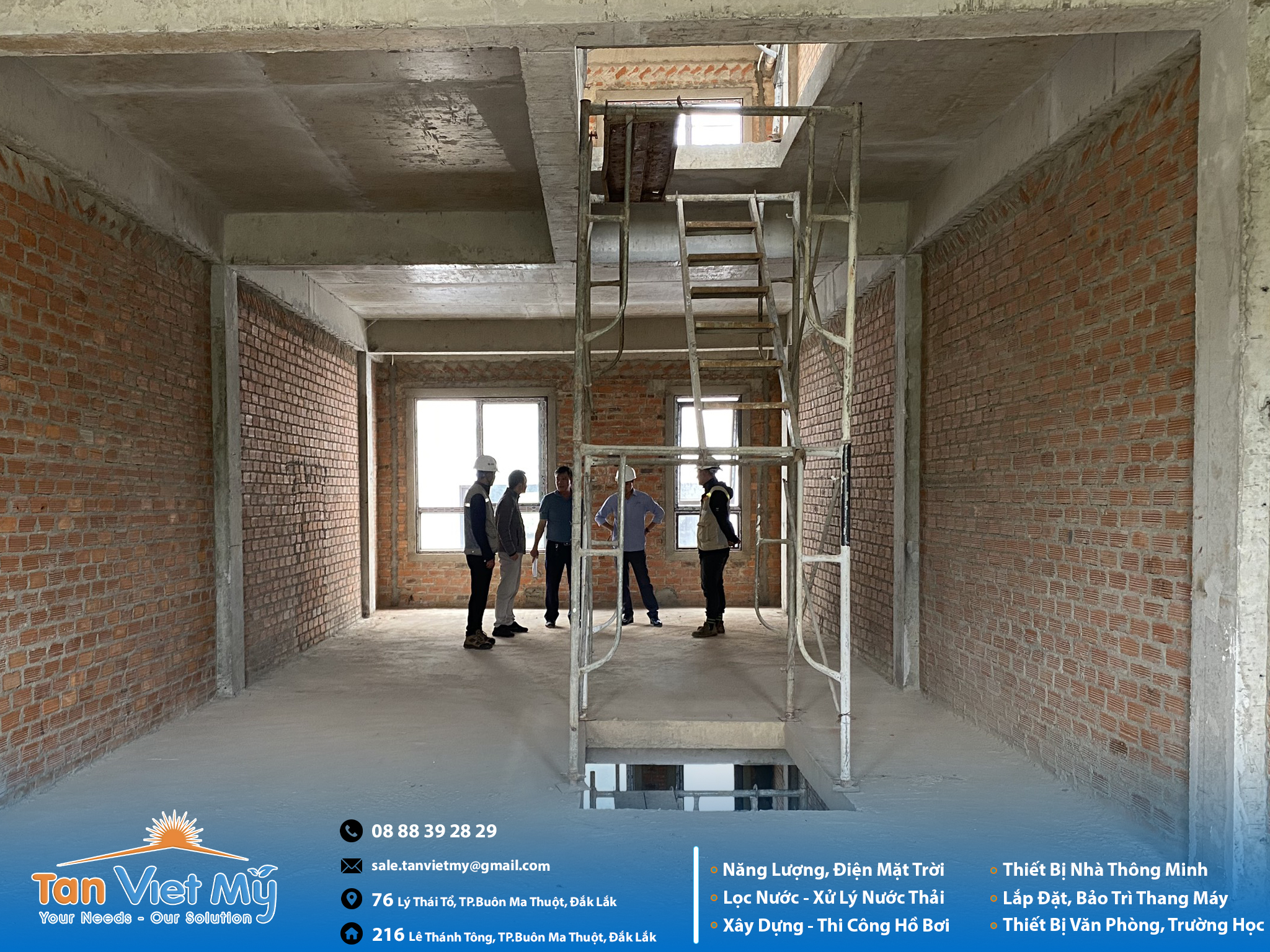 lắp đặt hệ thống thang máy gia đình BMT