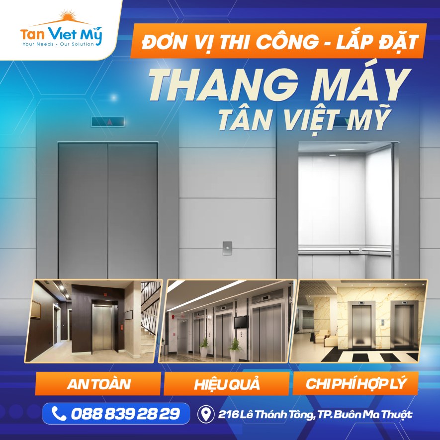 lắp đặt hệ thống thang máy gia đình BMT uy tín