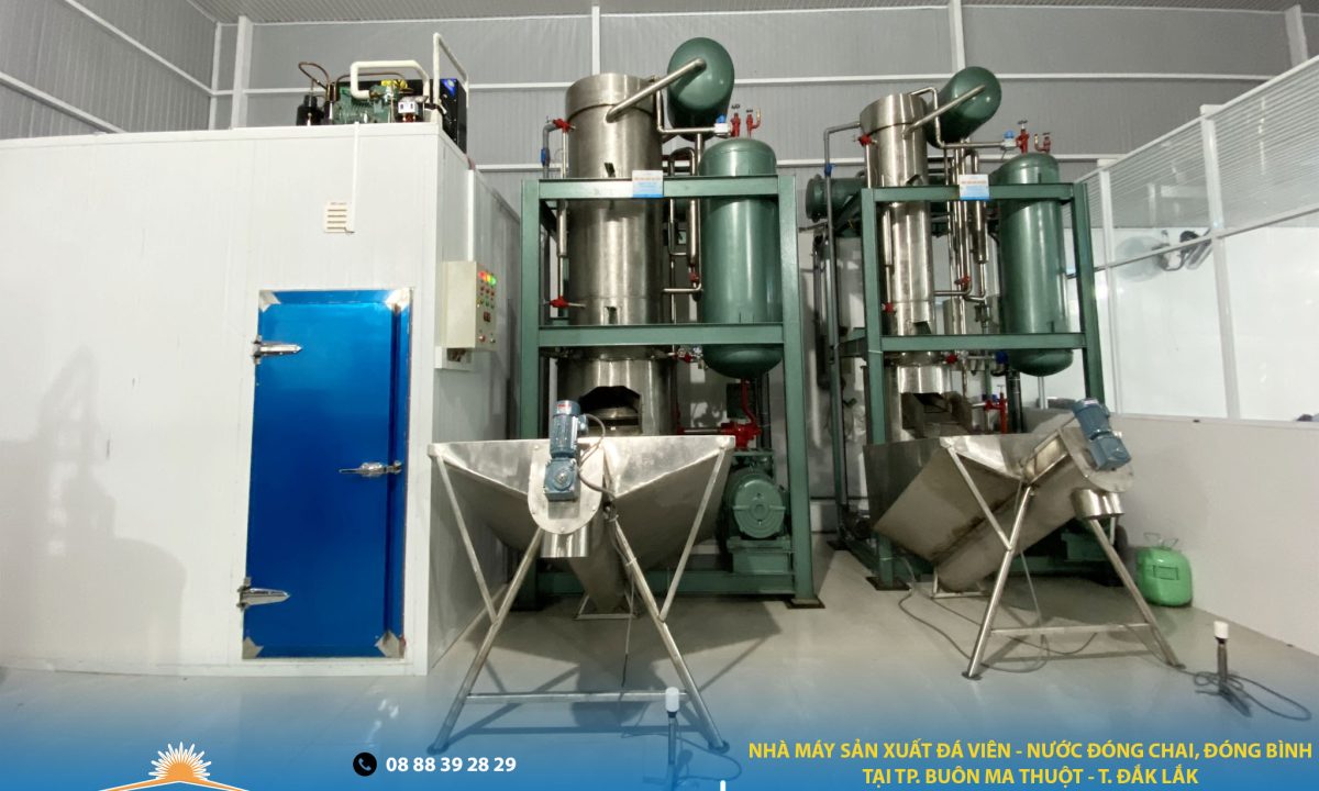 Lắp đặt máy sản xuất đá viên BMT sản lượng cao ổn định