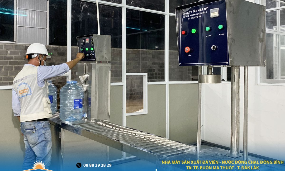 Chi phí đầu tư lắp đặt máy sản xuất nước đóng bình BMT