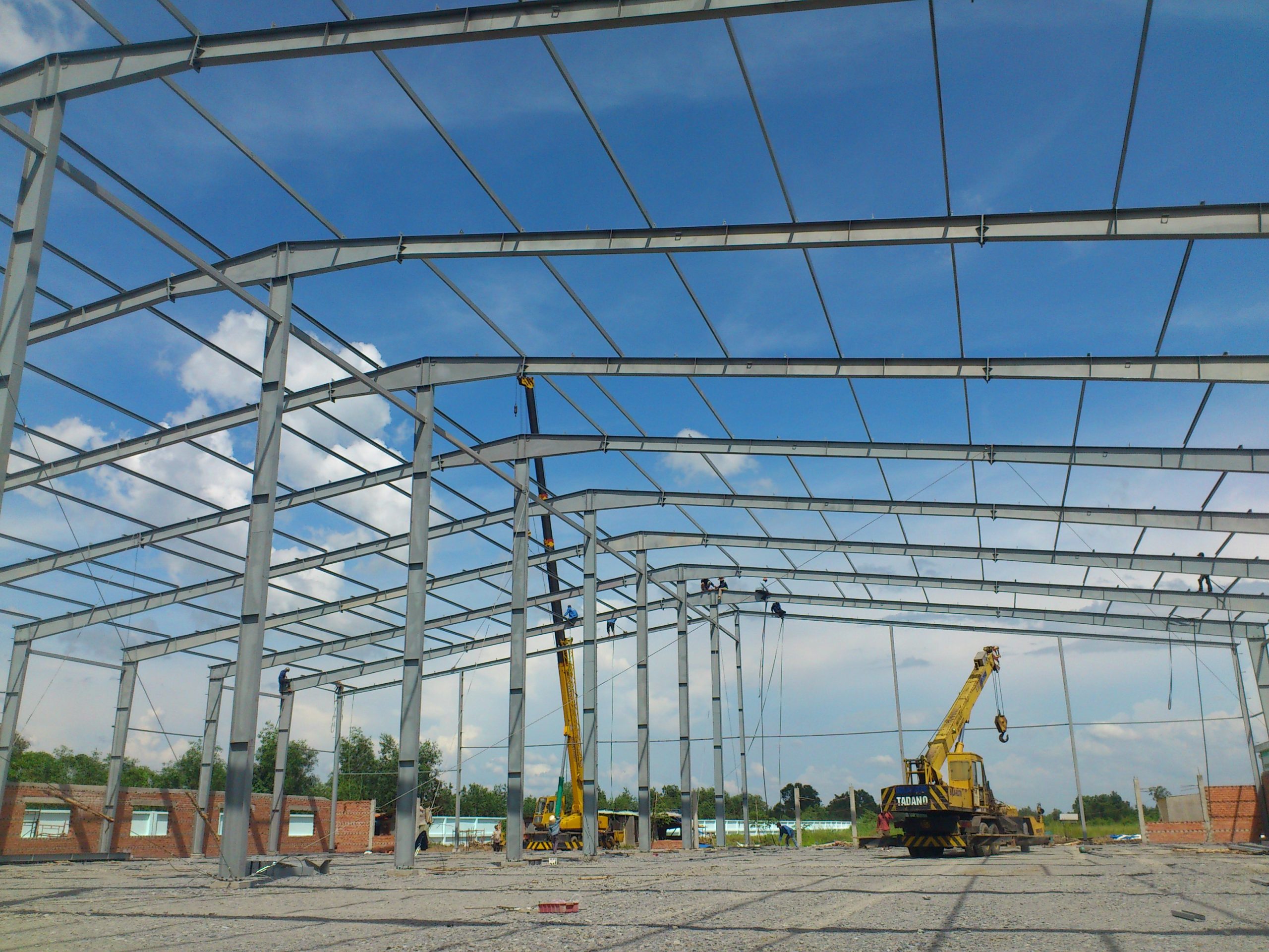 Dịch vụ xây dựng nhà thép tiền chế Daklak