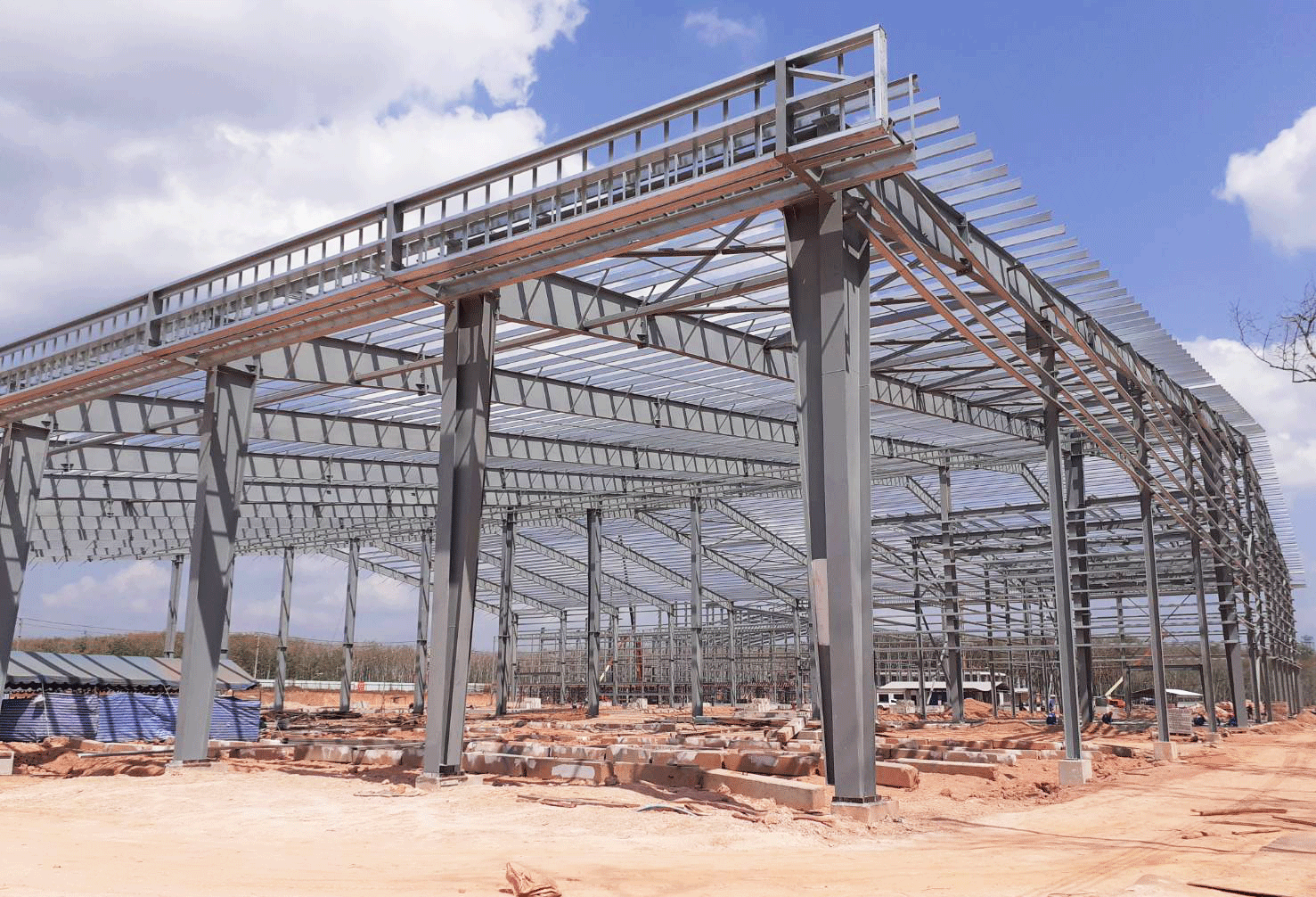 Thiết kế thi công nhà máy Daklak 