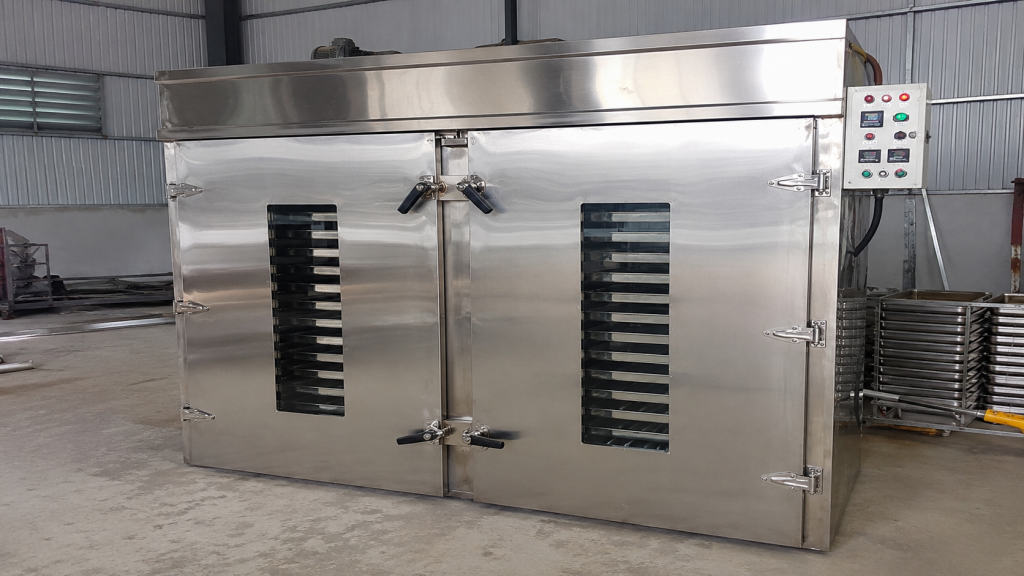 MÁY SẤY CÔNG NGHIỆP DẠNG XE KHAY INOX 304