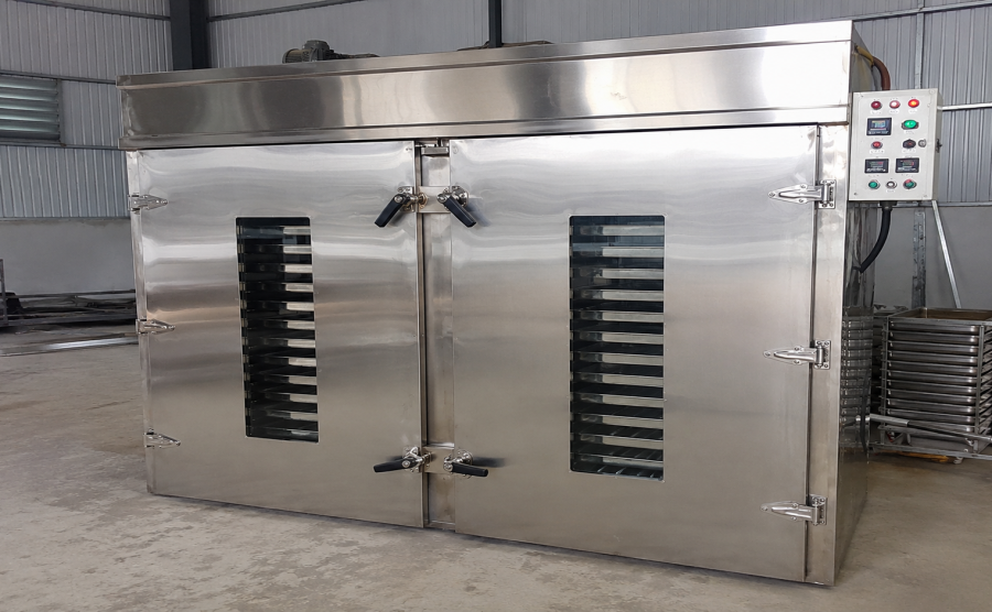 MÁY SẤY CÔNG NGHIỆP DẠNG XE KHAY INOX 304