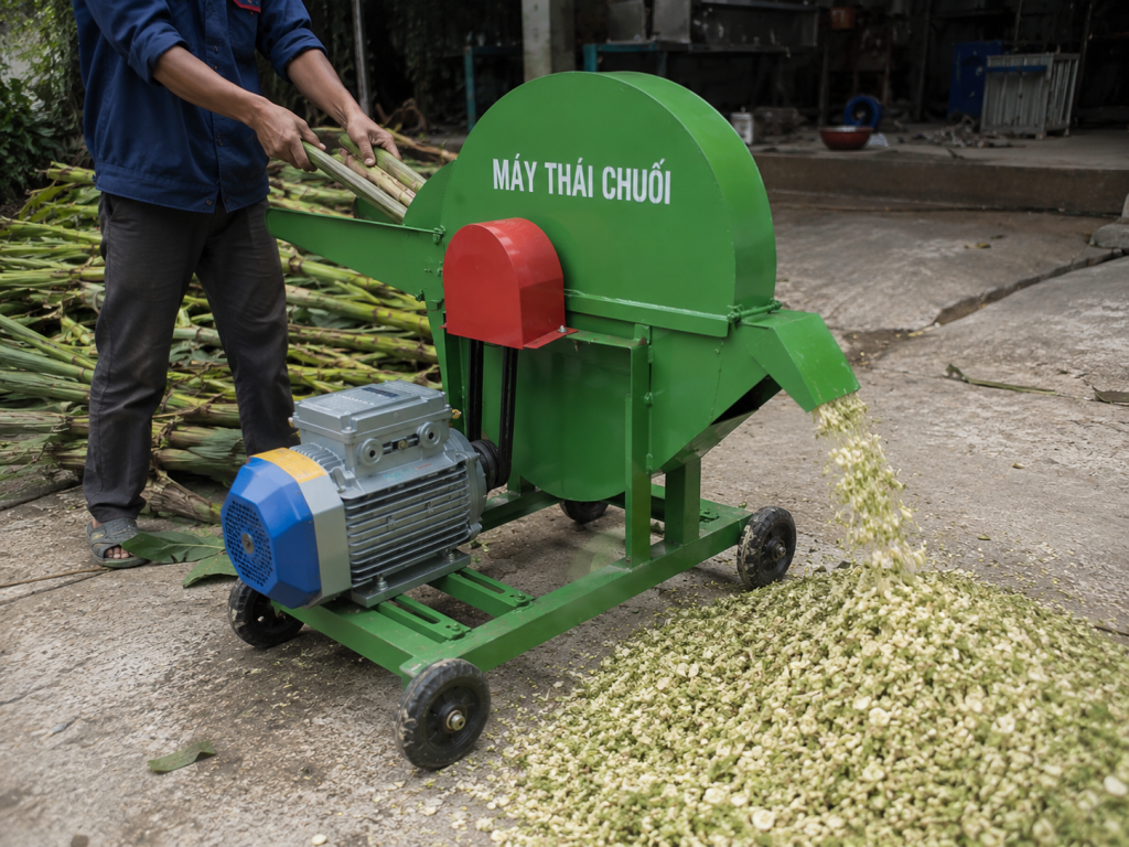 MÁY THÁI CHUỐI CÔNG NGHIỆP 220V