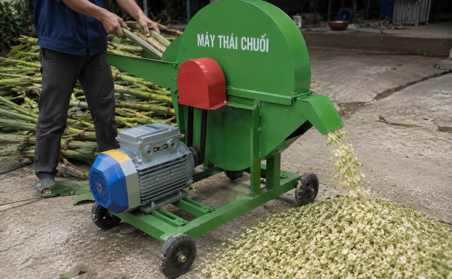 MÁY THÁI CHUỐI CÔNG NGHIỆP 220V